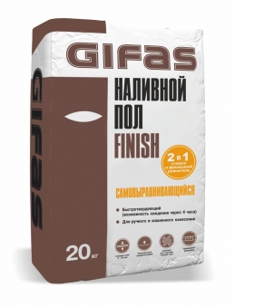Тонкослойный, самовыравнивающийся наливной пол GIFAS FINISH Тонкослойный, самовыравнивающийся наливной пол GIFAS FINISH