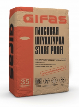 Штукатурка гипсовая START Profi Штукатурка гипсовая START Profi