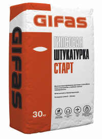 Гипсовая штукатурка СТАРТ для ручного нанесения