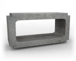 Камень для устройства вентканалов КСР-ПС 1 канальный.