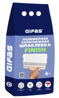 Полимерная белоснежная шпаклевка FINISH (4 кг)