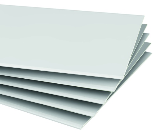 Гипсокартон (ГСП тип А). Стандарт. Длина листа 2 метра, толщина 9,5 мм.